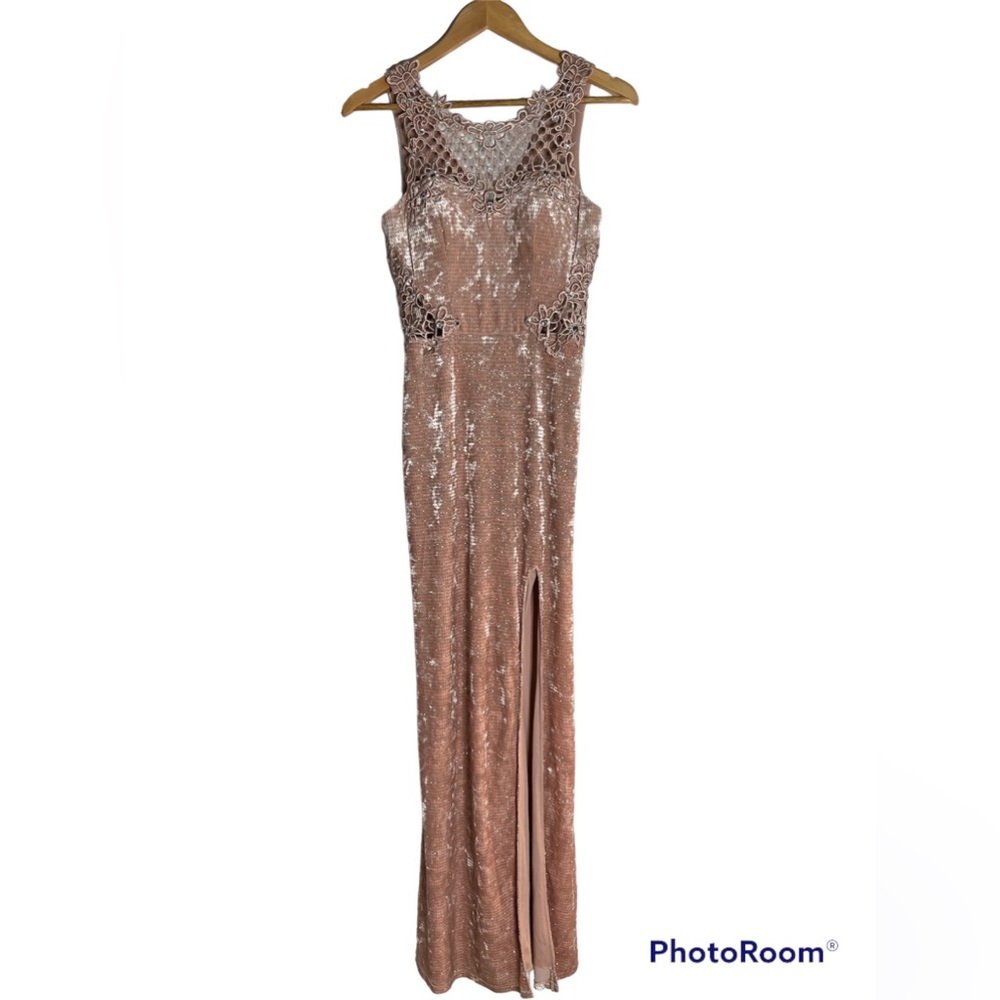City Vibes Pink Shimmer Dress